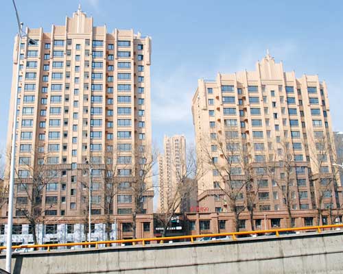 中央远大公园水包水、弹性漆